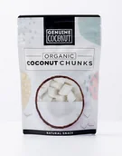 Bakalie - GENUINE COCONUT (kokosy świeże do picia) Kawałki Kokosa Świeże Bezglutenowe Bio 100 g - Gen - miniaturka - grafika 1
