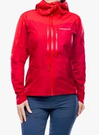 Kurtki narciarskie - Kurtka w góry damska Norrona Falketind GORE-TEX Paclite Jacket - jester red/true red - miniaturka - grafika 1
