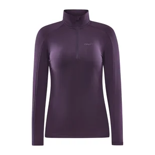 Damska Bluza CRAFT CORE GAIN MIDLAYER W 1909497-779000 – Fioletowy - Bluzy sportowe damskie - miniaturka - grafika 1