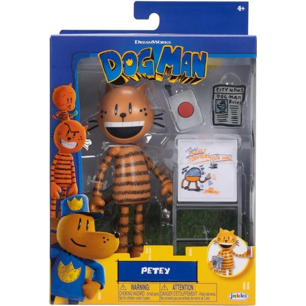 Jakks Pacific - Figurka kolekcjonerska Dogman Petey 13cm oficjalny produkt