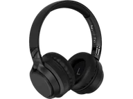 Słuchawki - ISY Słuchawki bezprzewodowe IBH-2400-BK Bluetooth Nauszne Czarny - miniaturka - grafika 1