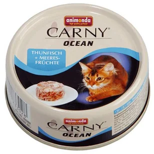 Animonda Carny Ocean Cat smak: tuńczyk i owoce morza 80g - Mokra karma dla kotów - miniaturka - grafika 4