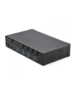 StarTech SV431HU34K6 .com przełącznik KVM Czarny - Przełączniki KVM - miniaturka - grafika 1