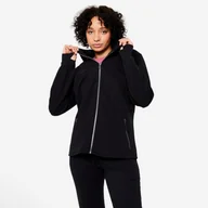 Bluzy sportowe damskie - Bluza z kapturem damska Domyos Gym & Pilates - miniaturka - grafika 1