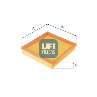Filtr powietrza UFI Filtry 30.713.00 - Filtry powietrza - miniaturka - grafika 1