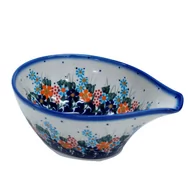 Świeczniki - Ceramiczna podstawka na łyżkę Ceramika Bolesławiec - miniaturka - grafika 1