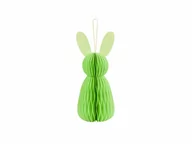 Wielkanoc - Dekoracja wisząca rozetka Króliczek zielony - 30 cm - 1 szt. - miniaturka - grafika 1