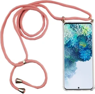 Etui Samsung Galaxy Etui na telefon komórkowy Slim Cover Etui na telefon komórkowy Pasek na sznurek, do telefonu komórkowego: Samsung Galaxy A50, wybierz pasek: różowy - Etui i futerały do telefonów - miniaturka - grafika 1