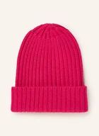 Czapki damskie - Hurray Kaszmirowa Czapka pink - miniaturka - grafika 1