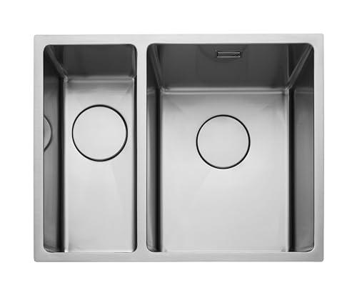 Rangemaster CBX3218L/ CUBIX 560440 1.5B LHD S/S zlewozmywak, stal nierdzewna