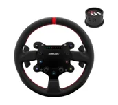 Kontrolery gier na PC - Simagic GT Sport Kierownica skórzana 30 cm z łopatkami i podświetleniem LED - miniaturka - grafika 1