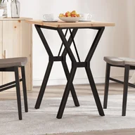 Stoły - vidaXL Stół jadalniany z nogami w kształcie litery Y, 80x50x75,5 cm - miniaturka - grafika 1