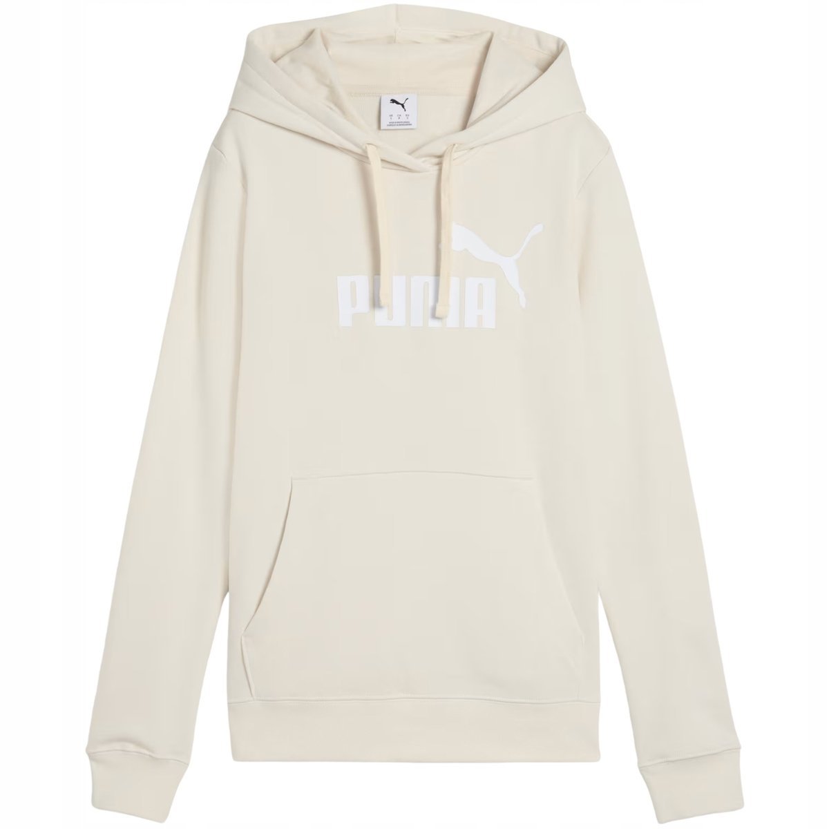 Bluza damska Puma ESS No.1 Logo Hoodie kremowa 682391 87 2XL