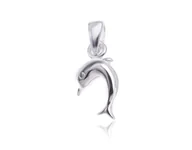 Wisiorki - Srebrny Wisiorek Delfiny Delfin Delfinki 925 22Mm - miniaturka - grafika 1