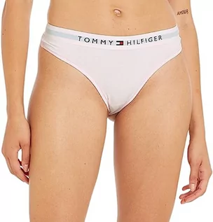 Majtki damskie - Tommy Hilfiger Stringi damskie (rozmiar zewnętrzny), jasnoróżowe, M, Jasnoróżowy, M - grafika 1