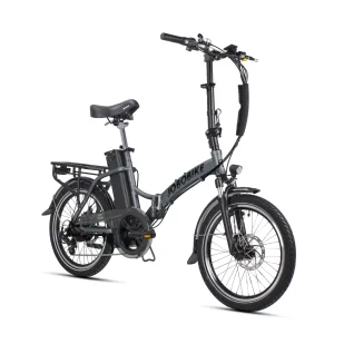 Rower elektryczny JOBOBIKE SAM Grey one-size - Rowery elektryczne - miniaturka - grafika 1
