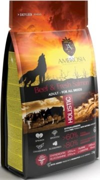 Ambrosia Wołowina I Łosoś 12kg