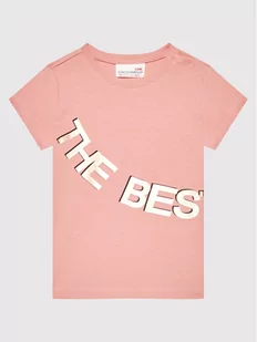 Coccodrillo T-Shirt ZC1143227EVG Różowy Regular Fit - Koszulki dla chłopców - miniaturka - grafika 1