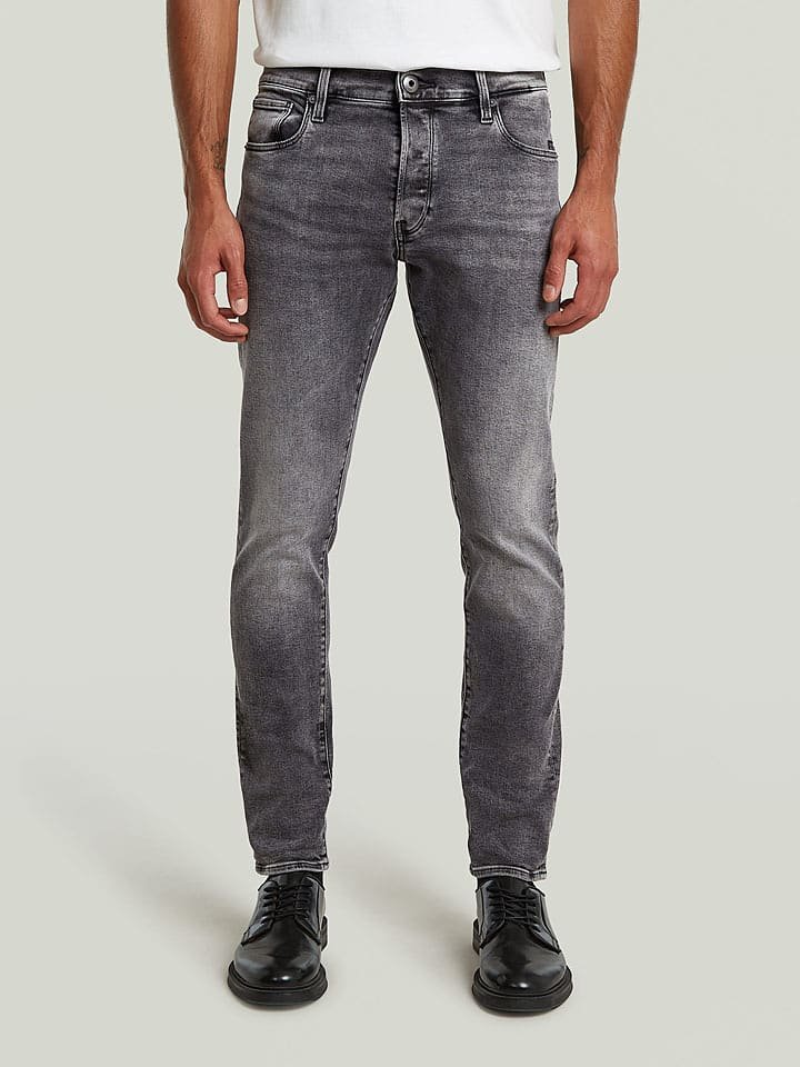 G-Star Dżinsy - Slim fit - w kolorze szarym