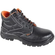 Biuro i firma OUTLET - 7243EN 42-BOTAS DE PIEL HIDROREPELENTE, Czarny i pomara?czowy, 42 EU - miniaturka - grafika 1