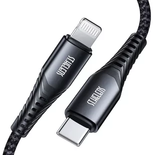 Joyroom kabel MFI przewód USB Typ C - Lightning 2,1A 1,2m czarny (ST-C04 1,2M Black) - Kable USB - miniaturka - grafika 2