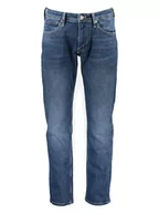 Spodnie męskie - Pepe Jeans Dżinsy - Regular fit - w kolorze granatowym - miniaturka - grafika 1