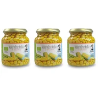 Warzywa w marynacie - Bio Kontynenty Kukurydza słodka w zalewie (słoik) Zestaw 3 x 340 g Bio - żywność - miniaturka - grafika 1
