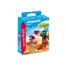 Playmobil Dzieci z zamkiem z piasku 9085 - Klocki - miniaturka - grafika 1