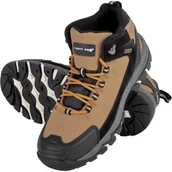 Obuwie robocze - Trzewiki bez podnoska nubukowe beżowo-czarne O2 SRA 44 CE LAHTI PRO - miniaturka - grafika 1