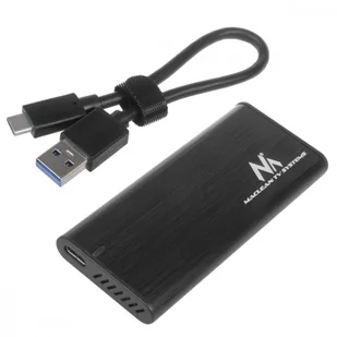 Obudowa dysku SSD USB 3.1 MCE443 - Obudowy i kieszenie na dyski twarde - miniaturka - grafika 1