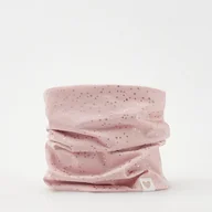 Czapki dla dzieci - Reserved - Komin z nadrukiem - Różowy - miniaturka - grafika 1