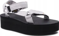 Sandały damskie - Teva W'S Flatform Universal Gloriosa, GREY, 41 us 10; uk 8 - miniaturka - grafika 1