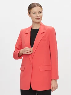 ONLY Marynarka Lana-Berry 15245698 Różowy Oversize - Marynarki i żakiety damskie - miniaturka - grafika 1