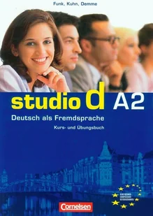 Studio d A2 Kurs- und Übungsbuch mit CD - Cornelsen - Podręczniki dla liceum - miniaturka - grafika 1