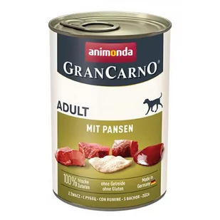 Animonda GranCarno Wieprzowina Z Żwaczem Karma Dla Psa 400 g - Mokra karma dla psów - miniaturka - grafika 1