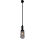 Lampy sufitowe - Globo 15648H - Żyrandol na lince JEDD 1xE27/60W/230V czarny - miniaturka - grafika 1