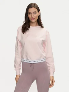 Guess Bluza Carrie O3YQ01 KBS91 Różowy Regular Fit - Bluzy damskie - miniaturka - grafika 1
