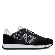 Sneakersy męskie - Sneakersy EA7 Emporio Armani X8X101 XK257 U448 Czarny - miniaturka - grafika 1