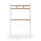 Biurka - Biurko Loft Dąb Sonoma Biały B-2 Narvik Halmar - miniaturka - grafika 1