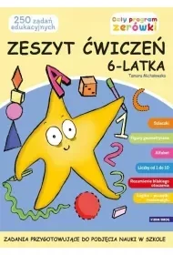 Zeszyt ćwiczeń 6-latka - Edukacja przedszkolna - miniaturka - grafika 1
