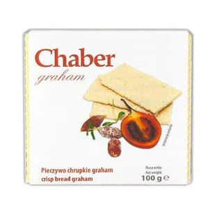Chaber Pieczywo chrupkie graham 100 g - Pieczywo chrupkie - miniaturka - grafika 1