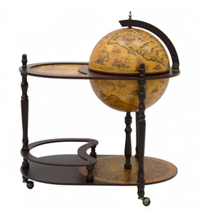 Pigmejka Globobar, brązowy, 94x51x80 cm - Krzesła - miniaturka - grafika 2