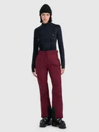 Spodnie narciarskie - 4F Spodnie narciarskie membrana 5000 damskie - czerwone XXL - miniaturka - grafika 1