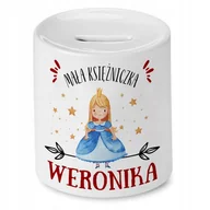 Skarbonki - Skarbonka 330 ml Dla Weroniki Córki Dziecka z Nadrukiem ze Zdjęciem - miniaturka - grafika 1