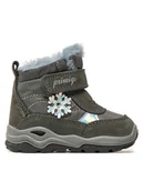 Buty dla dziewczynek - Primigi Śniegowce 6861422 M GORE-TEX Szary - miniaturka - grafika 1