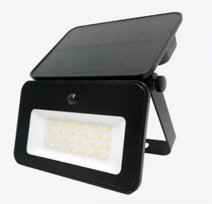 Naświetlacz solarny z wbudowanym panelem fotowoltaicznym 20W CCT 1000lm - Lampy ogrodowe - miniaturka - grafika 1