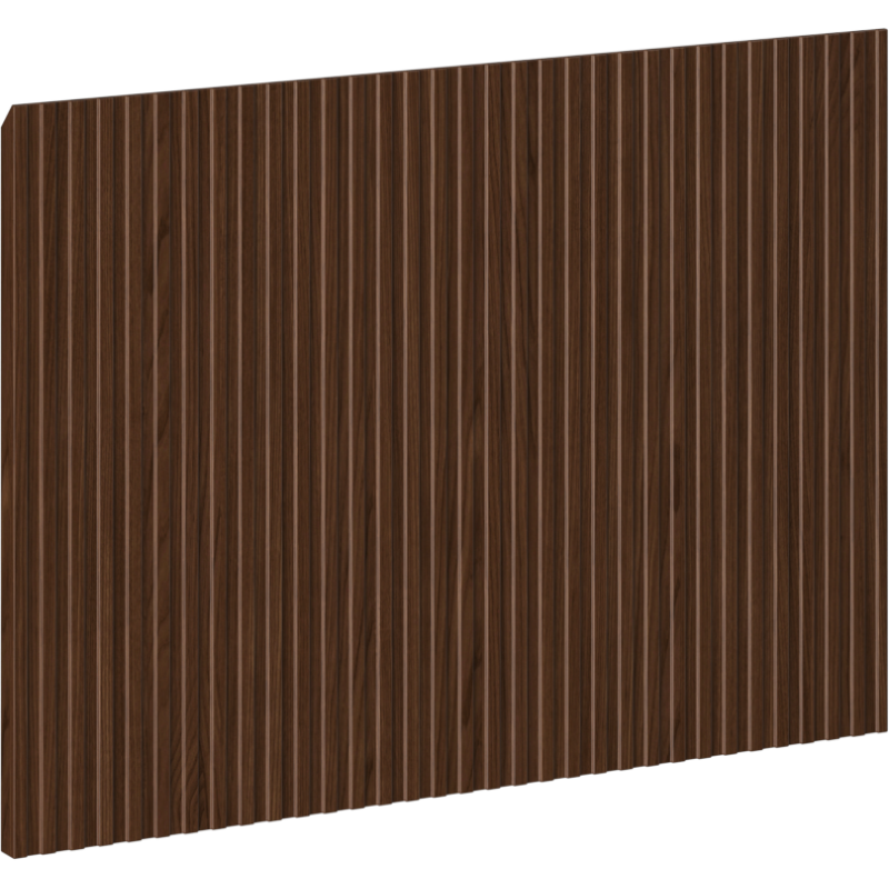 Mexen Rivel front ryflowany do korpusu szafki łazienkowej 50 x 43,5 cm, orzech - 91A20-0500-470-1-86