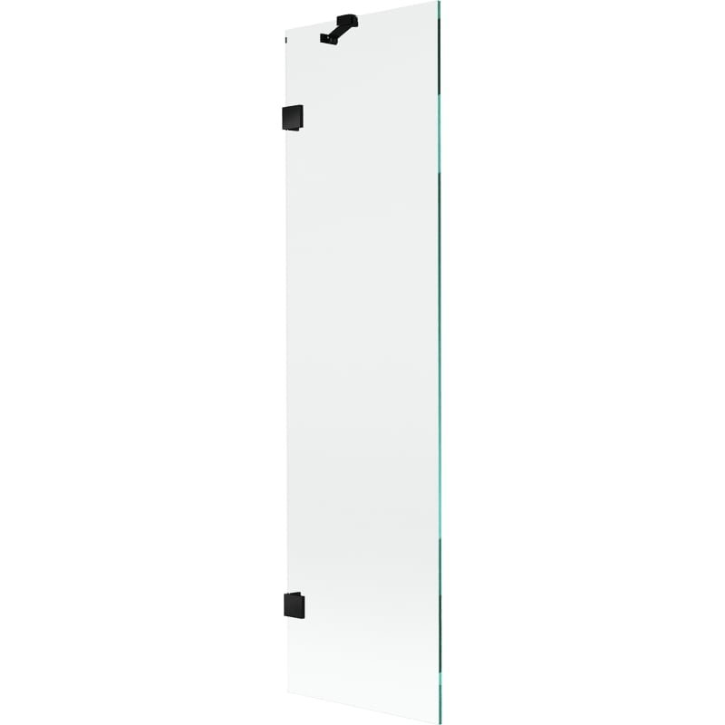 Mexen Lunar parawan nawannowy 1-skrzydłowy 50 x 150 cm, transparent, czarny - 897-050-000-70-00