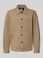 Kurtki męskie - Kurtka koszulowa z listwą guzikową - miniaturka - grafika 1