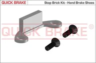 Układ hamulcowy - akcesoria - Zestaw akcesoriów, szczęki hamulcowe hamulca postojowego Quick Brake 105-0481 - miniaturka - grafika 1